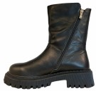 Sort skinn ankelboots RS thumbnail