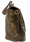 TAUPE stor skinnveske m nagler thumbnail