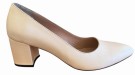 Beige skinn pumps thumbnail