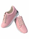 Rosa sneakers m sølv thumbnail