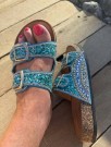 Turkis/Lyseblå sandal thumbnail