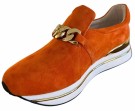 Semsket orange m gullspenne thumbnail