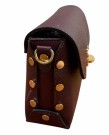 Burgunder skinnveske m nager thumbnail