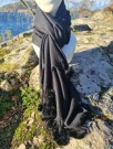 Sort skjerf thumbnail