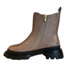 Taupe skinn boots m stretch thumbnail
