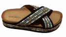 Mørk mønstret sandal thumbnail