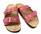 Coralrosa sandal m sol og stjerner thumbnail