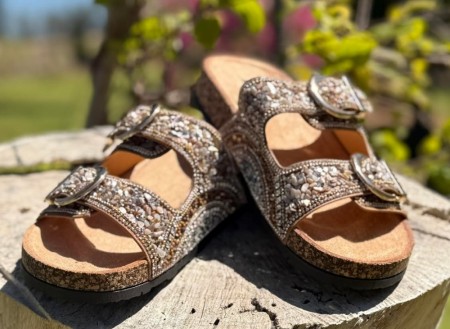BrunBeige sandal