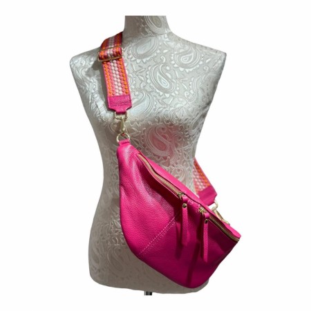 Rosa skinn bumbag
