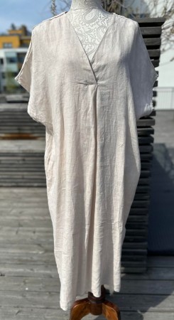 Beige rett linkjole