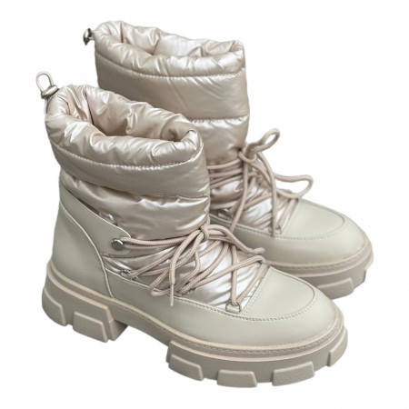 Beige vinterskolett